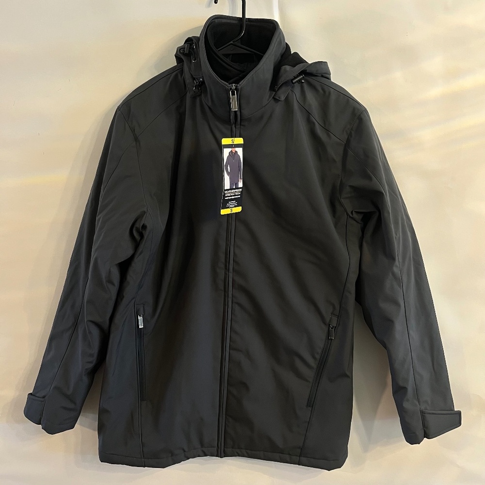 Weatherproof Ultra Tech Mens Jacket Winter Coat Size XXL Gray 4-Way Mechanical